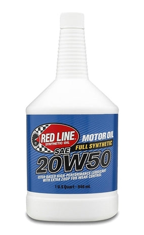 Red Line Oil - 20W50 Synthetic Motor Oil