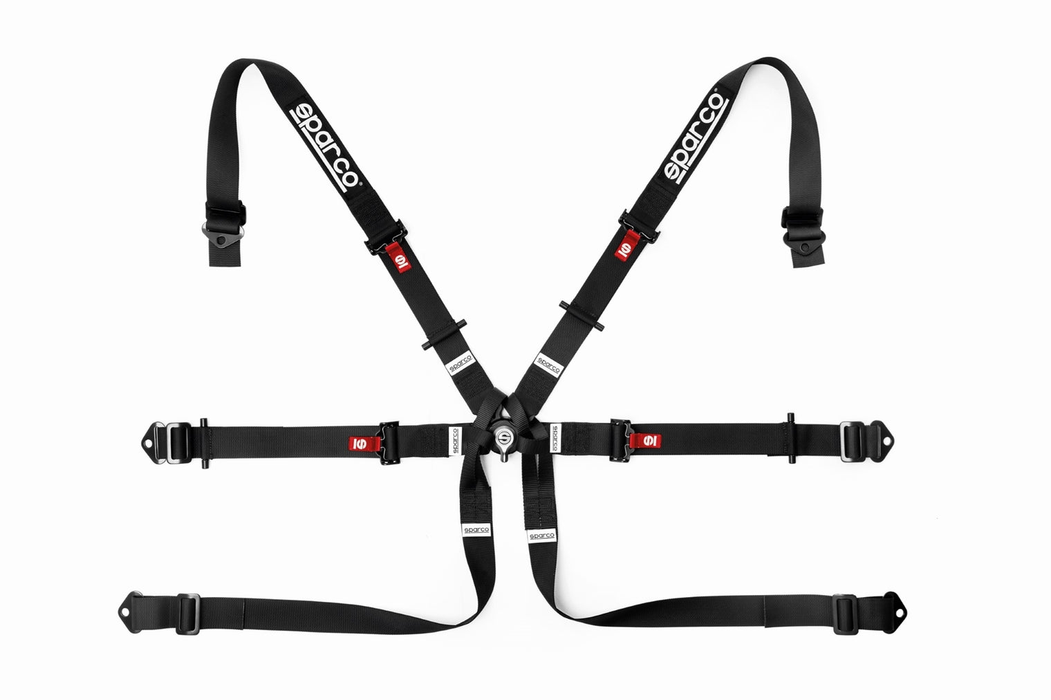 Sparco - 6-Point Forumula H7 2" Pull-Up Harness w/ Aluminum Adjuster