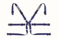 Sparco - 6-Point Forumula H7 2" Pull-Up Harness w/ Aluminum Adjuster