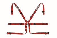Sparco - 6-Point Forumula H7 2" Pull-Up Harness w/ Aluminum Adjuster