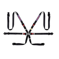 Sparco - Competition 6-Point Martini Racing 2" Pull-Down Harness