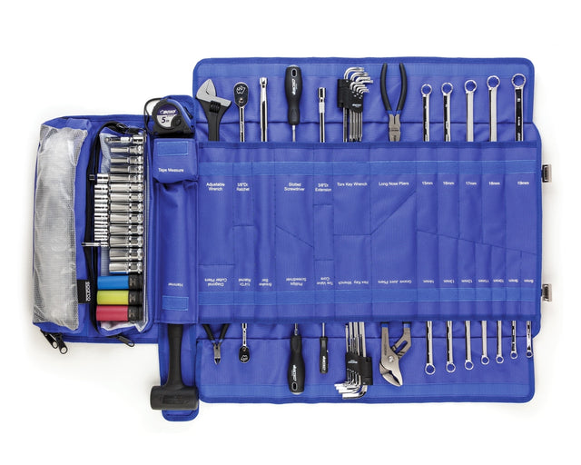 Sparco - 68pc Trackside Tool Roll Kit