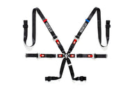 Sparco - H-9 Pro Competition 2" 6-Point Pull-Up Harness (Aluminum Adjuster)