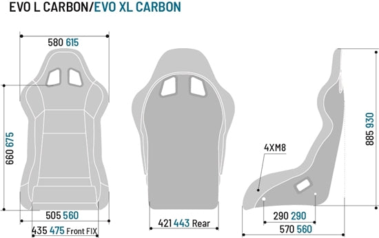 Sparco - EVO XL Carbon QRT Competition Seat