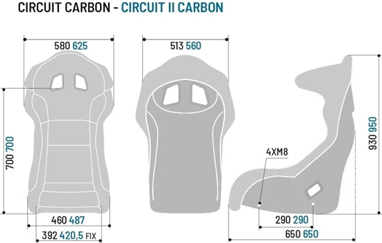 Sparco - Circuit Carbon QRT Competition Seat