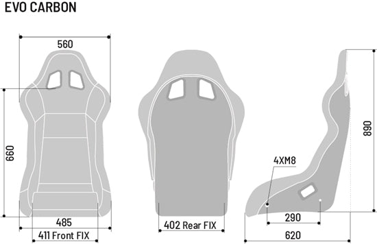 Sparco - EVO Carbon QRT Competition Seat