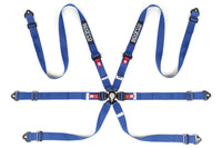 Sparco - H-2 Competition 2" 6-Point Pull-Down Harness (Aluminum Adjuster)