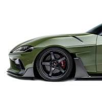 ADRO - V2 Premium Carbon Fiber Side Skirts w/ Fenders - Toyota GR Supra