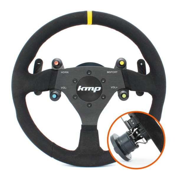 KMP - Racing Steering Wheel - BMW E9X M3 (DCT)