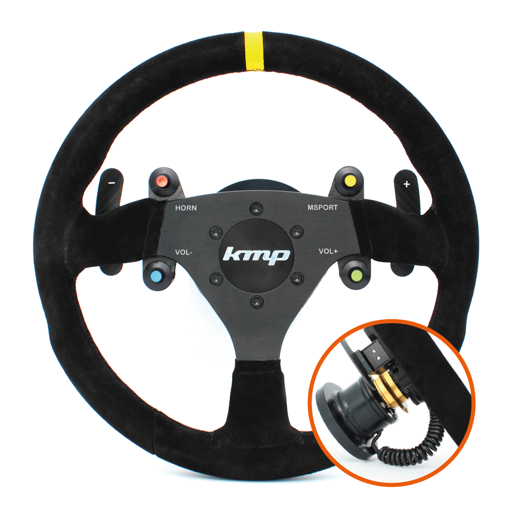 KMP - Racing Steering Wheel - BMW E9X M3 (DCT)