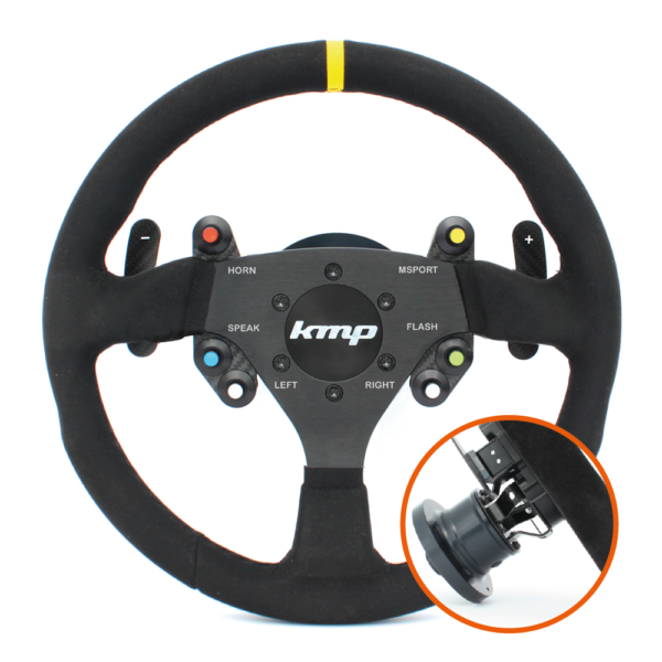 KMP - Racing Steering Wheel - BMW E9X M3 (DCT)