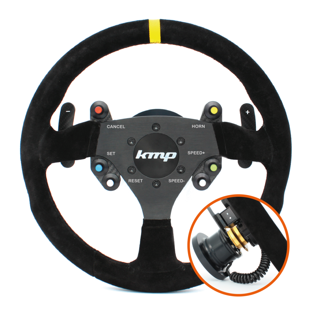 KMP - Racing Steering Wheel - Toyota A90 Supra