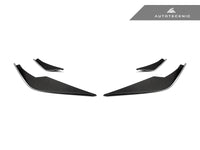 Autotecknic - Front Bumper Dry Carbon Corsa Canard Set - BMW G8X M3/M4