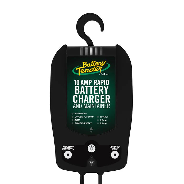 Battery Tender - 10 AMP/6 AMP/2 AMP Power Tender® Selectable Battery Charger