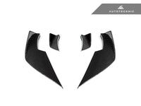 Autotecknic - Front Bumper Dry Carbon Corsa Canard Set - BMW G8X M3/M4