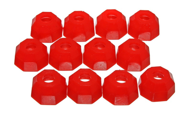 Energy Suspension Universal Red 12mm Taper Dia Octagon Tie Rod Dust Bo ...