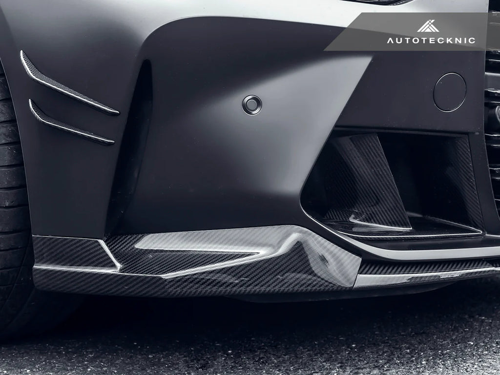 Autotecknic - Dry Carbon Lower Front Bumper Vent Set - BMW G8X M3/M4