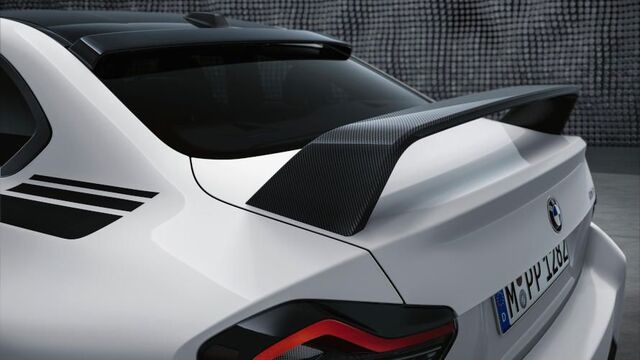 Genuine BMW - M Performance Carbon Fiber Flow-Through Rear Spoiler - BMW G87 M2
