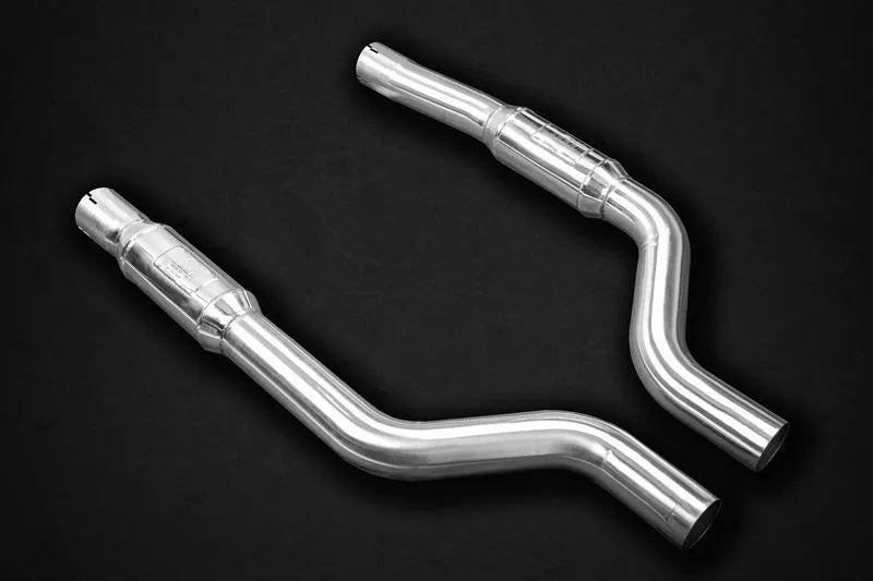 BMW M5 (F90) - ECE Valved Exhaust with PreSilencer Pipes and Wicrom Tips(CES3) image 2