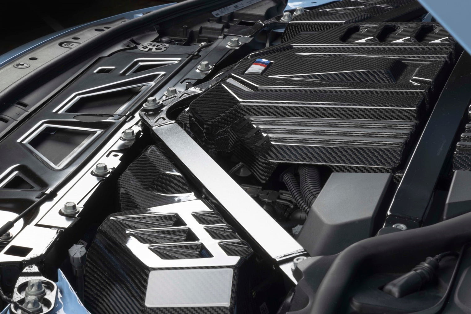 Dinan - Carbon Fiber Engine Cover (Gloss) - BMW G8X M2/M3/M4