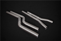 BMW X5/6M (G05/06) - Exhaust System, OPF Delete Mid Pipes, and Carbon Fiber Tips image 1