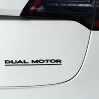 EAS - Blackout "Dual Motor" Emblem - Tesla Model 3/Model Y