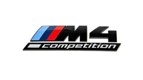 Genuine BMW -  M4 Competition Trunk Emblem - G82 M4