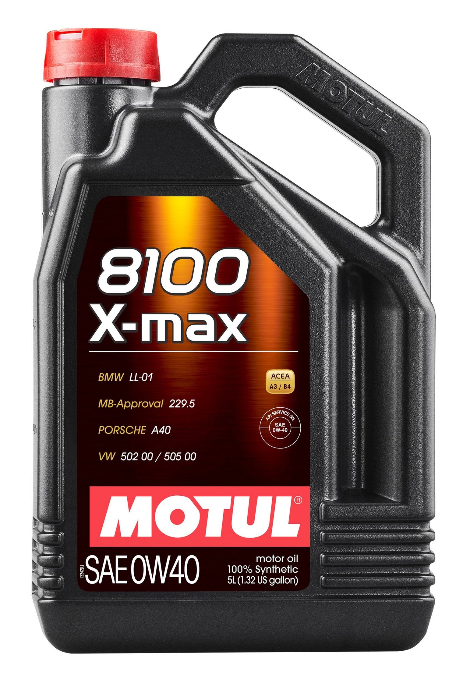 Motul - 8100 X-MAX Synthetic Motor Oil - 0W40