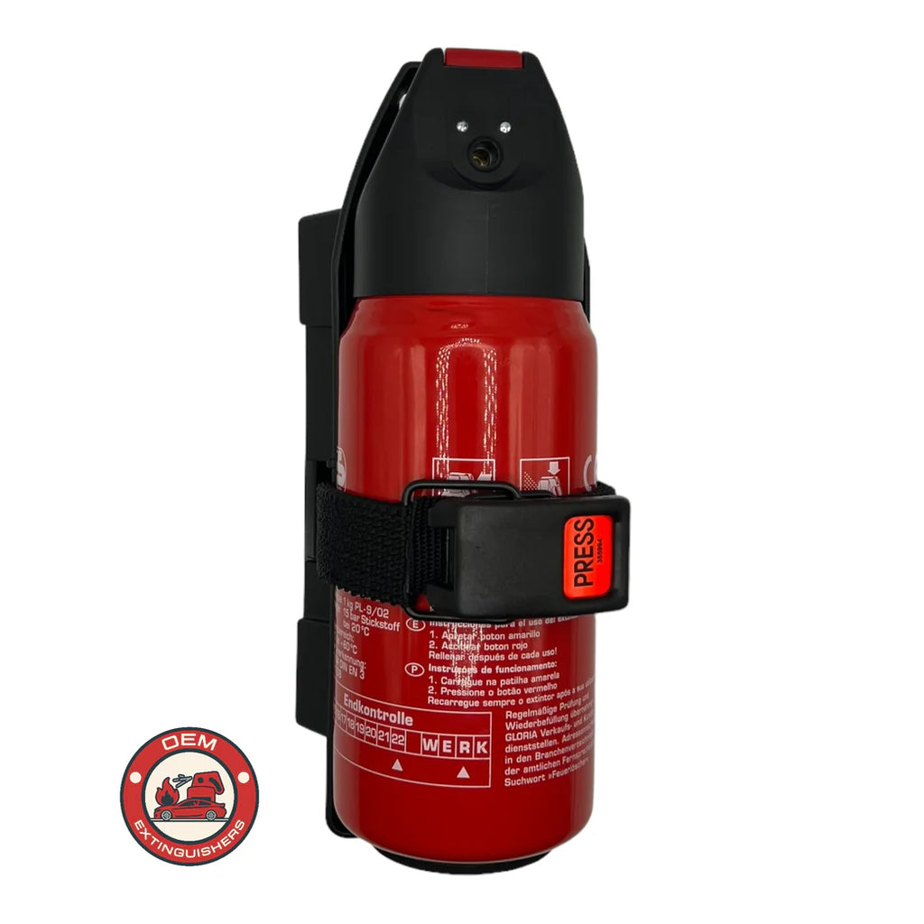 OEMExtinguishers - Bare BMW Branded Fire Extinguisher - 1Kg