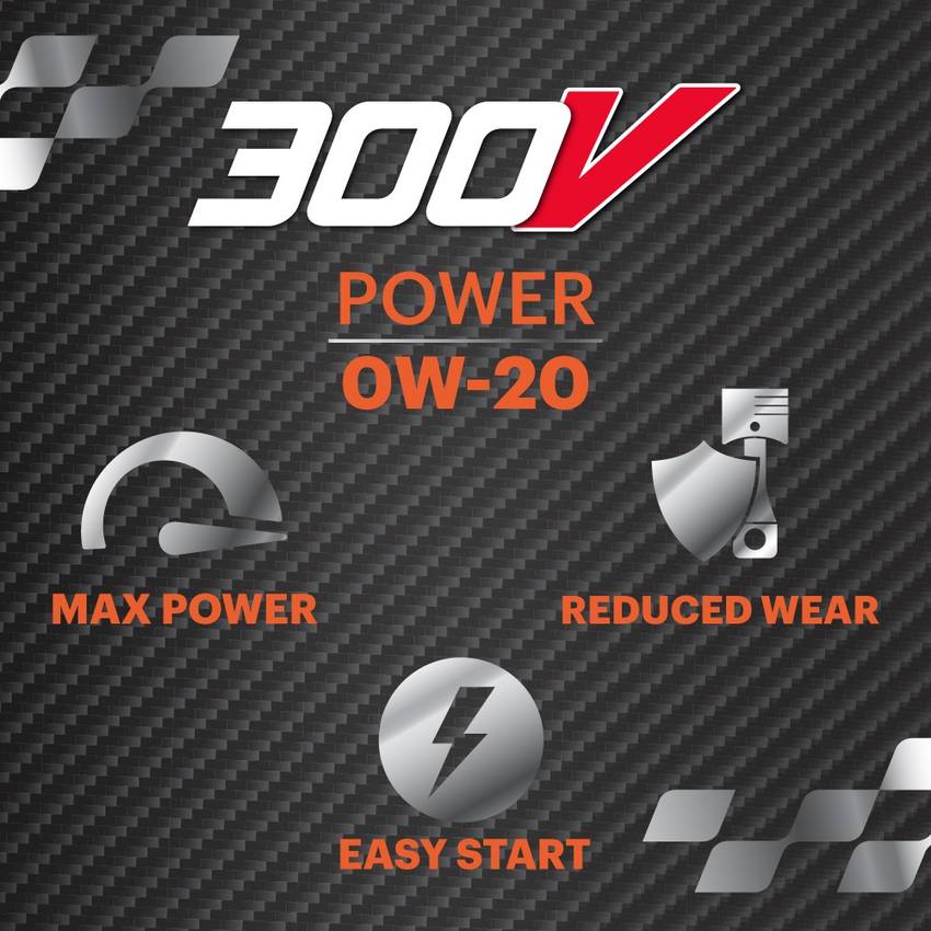 Motul - 300V POWER Synthetic Motor Oil - 0W20