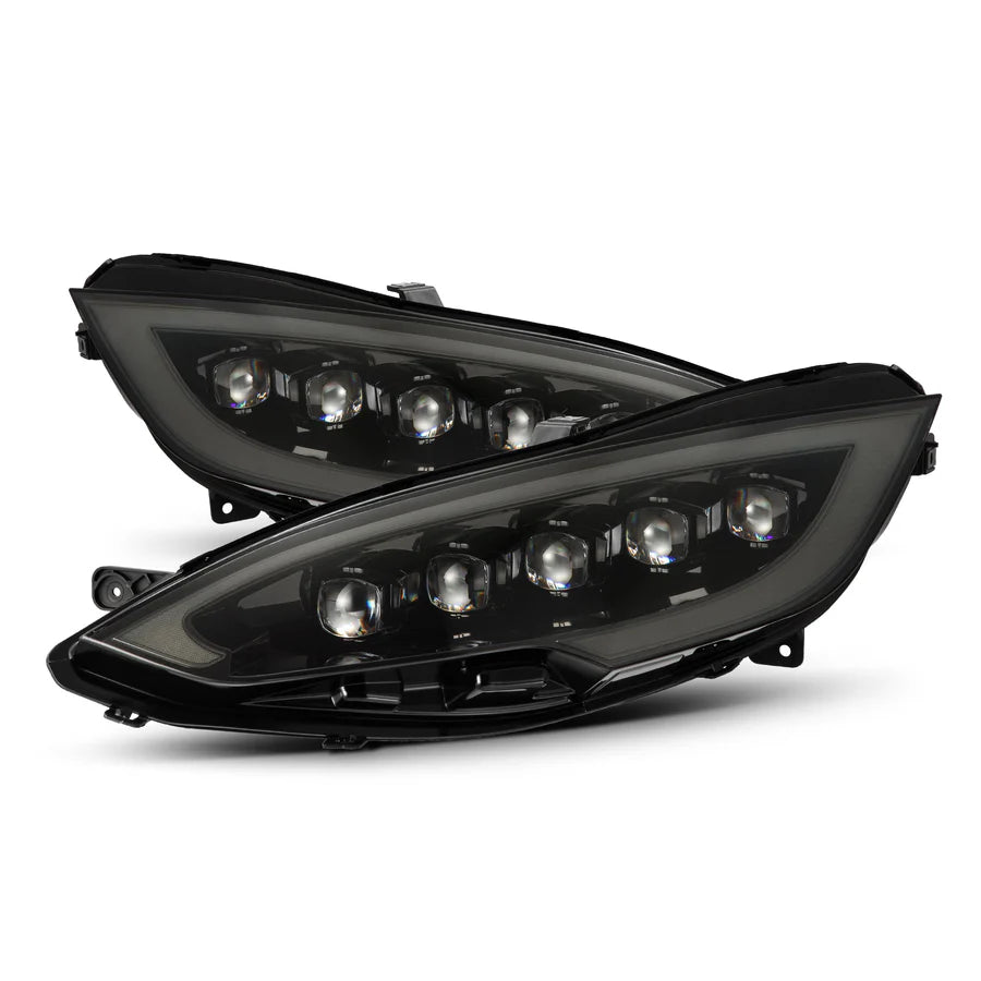 Alpharex - NOVA-Series LED Projector Headlights  Alpha Black - Tesla Model S