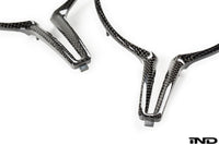 iND carbon fiber steering wheel trim - iND Distribution