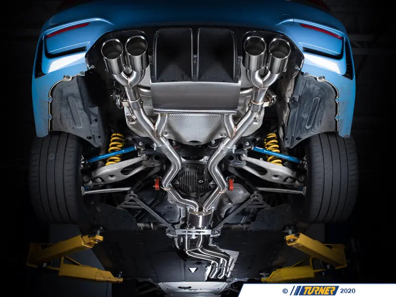 Turner Motorsport - Stainless Valved Performance Exhaust - BMW F8X M3/M4