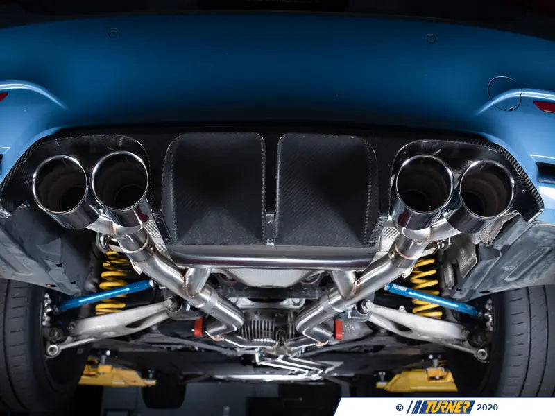 Turner Motorsport - Stainless Valved Performance Exhaust - BMW F8X M3/M4
