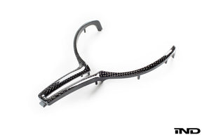 iND carbon fiber steering wheel trim - iND Distribution