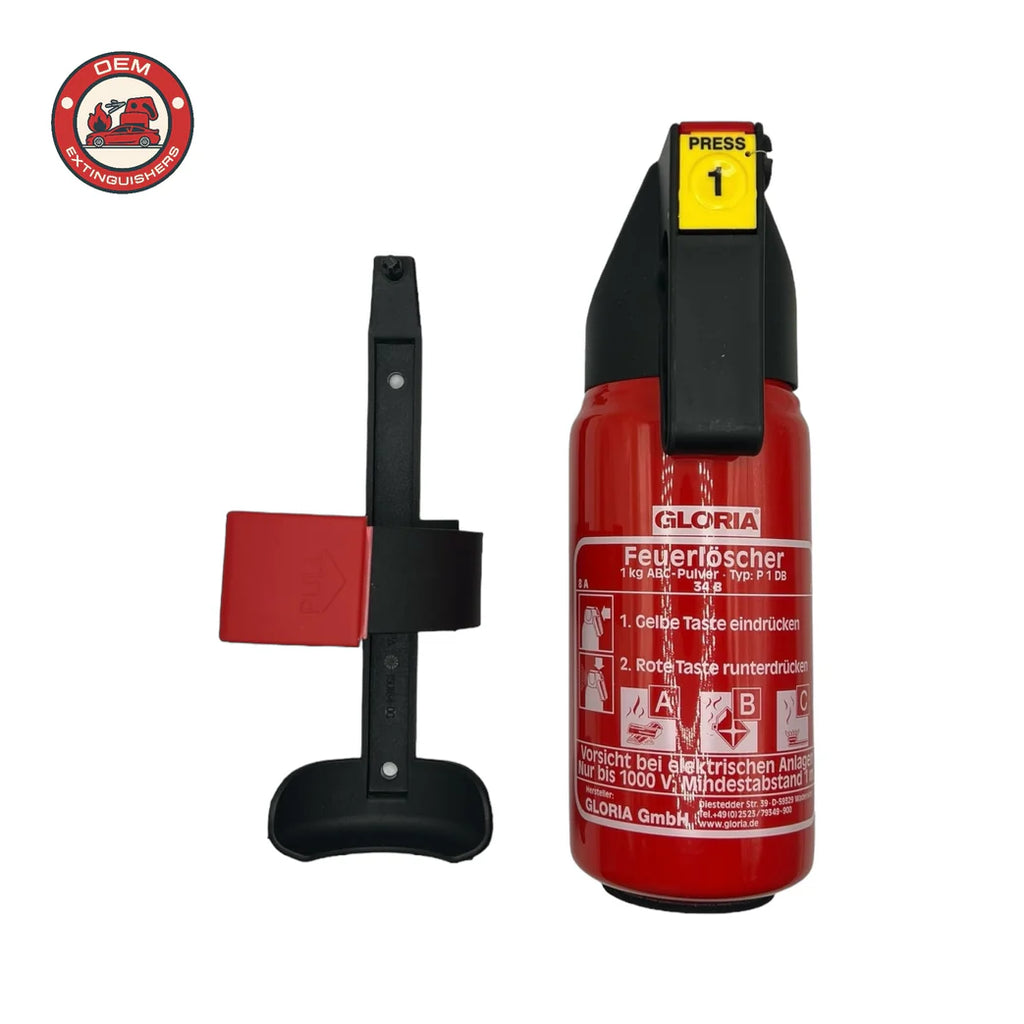 OEMExtinguishers - Gloria OEM Bare Branded Fire Extinguisher - 1Kg