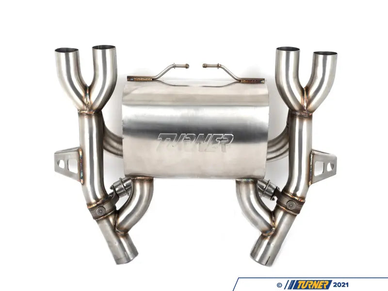 Turner Motorsport - Stainless Valved Catback Exhaust - BMW E9X M3