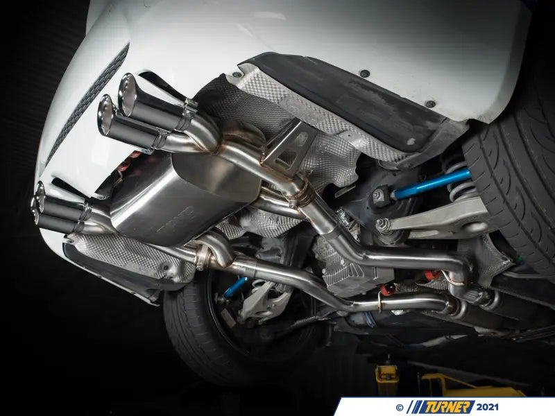 Turner Motorsport - Stainless Valved Catback Exhaust - BMW E9X M3