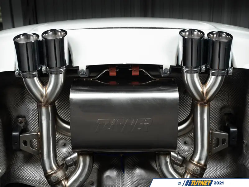 Turner Motorsport - Stainless Valved Catback Exhaust - BMW E9X M3