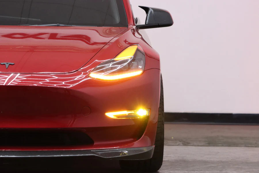 Alpharex - DoubleTap Dual Color LED Projector Fog Lights  - Tesla Model 3/Model Y