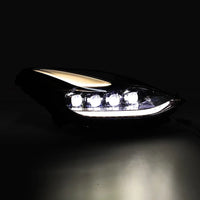 Alpharex - NOVA-Series LED Projector Headlights Black - Tesla Model 3/Model Y