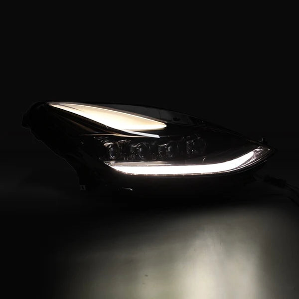 Alpharex - NOVA-Series LED Projector Headlights Black - Tesla Model 3/Model Y