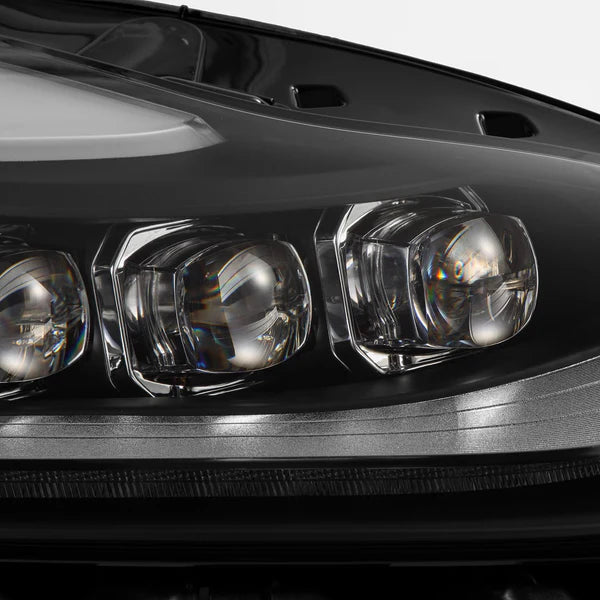 Alpharex - NOVA-Series LED Projector Headlights Black - Tesla Model 3/Model Y