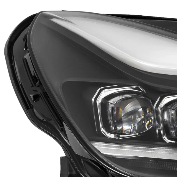 Alpharex - NOVA-Series LED Projector Headlights Black - Tesla Model 3/Model Y