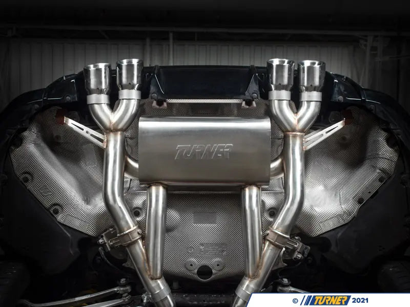 Turner Motorsport - Stainless Valved Catback Exhaust - BMW G8X M3/M4