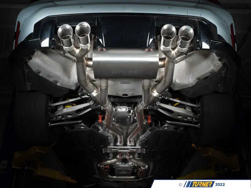 Turner Motorsport - Titanium Valved Catback Exhaust - BMW G8X M3/M4