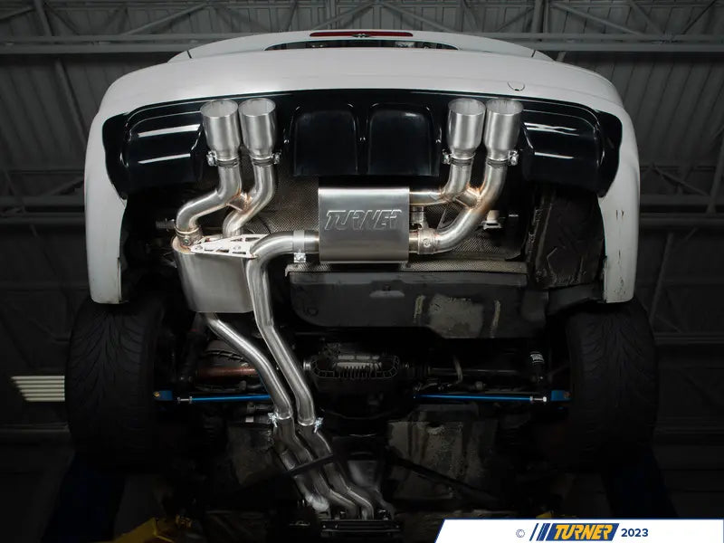 Turner Motorsport - Stainless Valved Catback Exhaust - BMW E46 M3