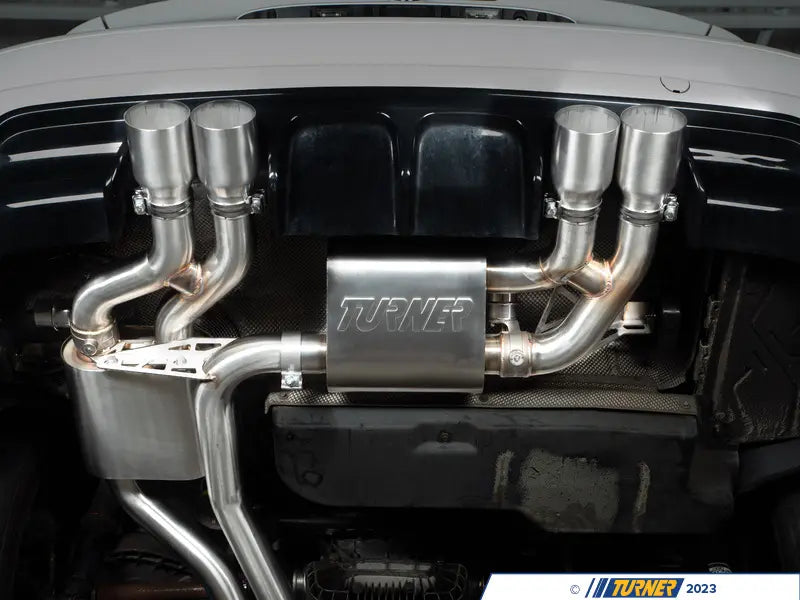 Turner Motorsport - Stainless Valved Catback Exhaust - BMW E46 M3