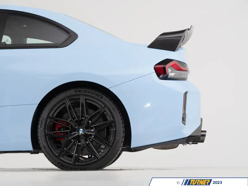 Turner Motorsport - Carbon Fiber High-Rise Spoiler & Adjustable Gurney Flap - BMW G87 M2