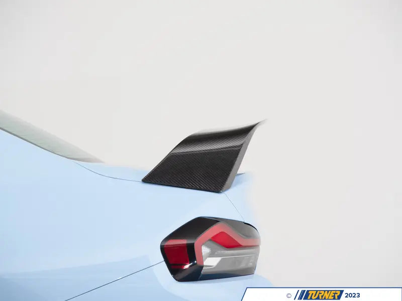 Turner Motorsport - Carbon Fiber High-Rise Spoiler & Adjustable Gurney Flap - BMW G87 M2